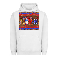 Pigment Lunar Rock american flag gnomes love star leopard glitter Urban Hoodie - Artiststas