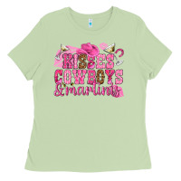 Matcha kisses cowboys martinis Ladies Tee - NancyCooperArtShop