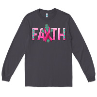 Cancer Faith With Gemstone Long Sleeve Tee | Teevron