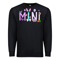 Black easter day mini Premium Sweatshirt - CowhideDigitalArt