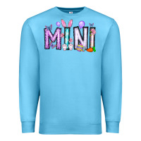 Ocean Blue easter day mini Premium Sweatshirt - CowhideDigitalArt