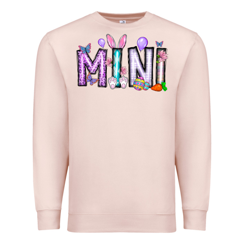 Easter Day Mini Premium Sweatshirt by CowhideDigitalArt | Teevron