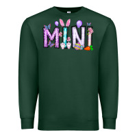 Sports Green easter day mini Premium Sweatshirt - CowhideDigitalArt