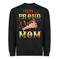 Black Loud and proud cheer Mom Mother's Day Heavyweight Sweatshirt - CowGirlArtShop