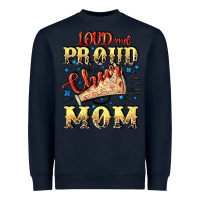 Navy Loud and proud cheer Mom Mother's Day Heavyweight Sweatshirt - CowGirlArtShop