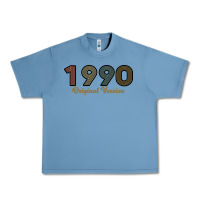 Pebble Blue Womens 30 Years Old 1990 Urban Heavy Tee - Bettercallsaul