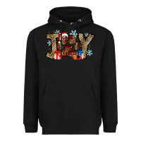 Black festive joy Heavyweight Hoodie - CowhideDigitalArt