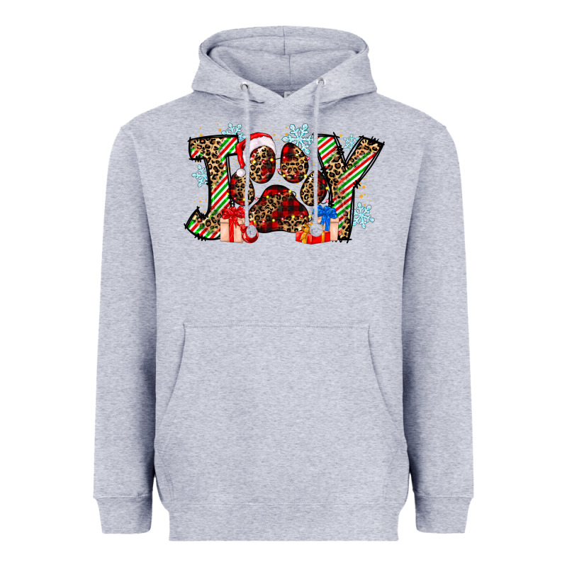 Festive Joy Heavyweight Hoodie by CowhideDigitalArt | Teevron