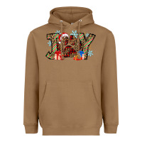 Toasted Coconut festive joy Heavyweight Hoodie - CowhideDigitalArt