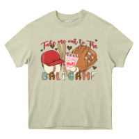 Mossy take me out to the ballgame Heavy Core Tee - MaliasSmallBusiness