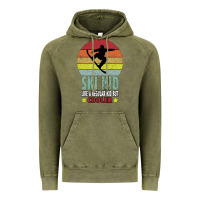 Vintage Olive ski kid like a regular kid but coolers Vintage Hoodie - Bettercallsaul