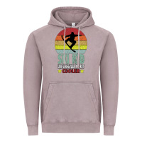 Vintage Zinc ski kid like a regular kid but coolers Vintage Hoodie - Bettercallsaul