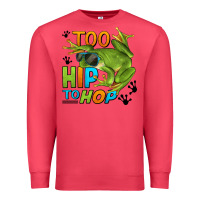 Cardinal too hip to hop frog Premium Sweatshirt - LillyAllenDesigns