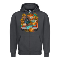 Smoke thanksgiving truck bbs Zipper Hoodie - BundleAndBundleShop