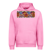 Fuchsia Pink little miss america Urban Hoodie - Artiststas