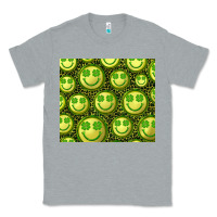 Heather Grey st. patrick's day lucky face Classic Tee - RanaPortraitStore