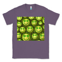 Lavender st. patrick's day lucky face Classic Tee - RanaPortraitStore