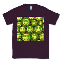 Plum st. patrick's day lucky face Classic Tee - RanaPortraitStore