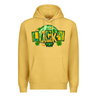 Antique Gold St. Patrick's Day lucky Premium Hoodie - FaDigitalArtStudio