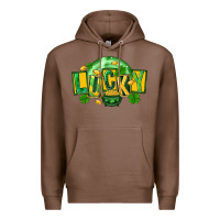 Chestnut St. Patrick's Day lucky Premium Hoodie - FaDigitalArtStudio