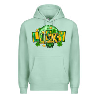 Seafoam St. Patrick's Day lucky Premium Hoodie - FaDigitalArtStudio