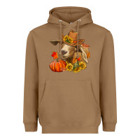 Toasted Coconut fall goat Heavyweight Hoodie - LillyAllenDesigns
