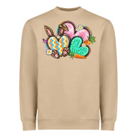 Mushroom Easter heart Easter Day Heavyweight Sweatshirt - CowGirlArtShop