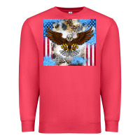 Cardinal America Eagle Premium Sweatshirt - CowhideDigitalArt