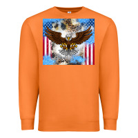Carrot America Eagle Premium Sweatshirt - CowhideDigitalArt