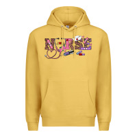 Antique Gold valentine's day nurse Premium Hoodie - RanaPortraitStore