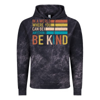 Cloud Black Be Kind Vintage Hoodie - Bettercallsaul