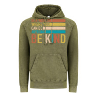 Vintage Olive Be Kind Vintage Hoodie - Bettercallsaul