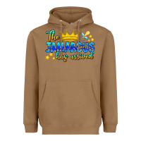 Toasted Coconut The Jamarcus Has Arrived Heavyweight Hoodie - CowhideDigitalArt