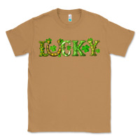 St. Patrick's Day Lucky With Clovers And Horseshoe Classic Tee | Teevron