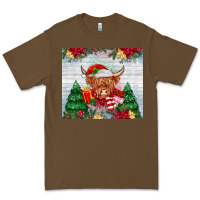 Cacao christmas cow Premium Tee - MaliasSmallBusiness