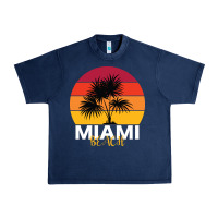 Navy Miami Beach Urban Heavy Tee - Bettercallsaul