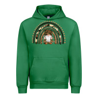 Emerald camouflage gnomes rainbow Urban Hoodie - Artiststas