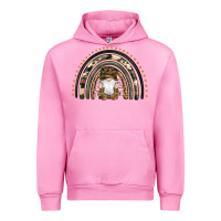 Fuchsia Pink camouflage gnomes rainbow Urban Hoodie - Artiststas