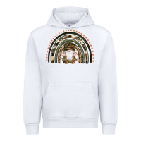 White camouflage gnomes rainbow Urban Hoodie - Artiststas