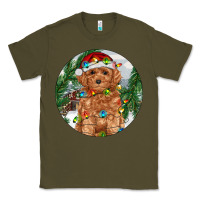 Army Green Toy Poodle And Farm Classic Tee - RanaPortraitStore
