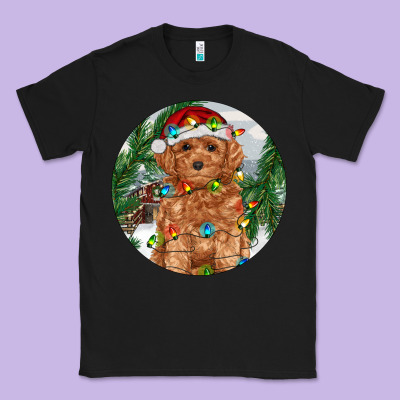 Toy Poodle And Farm Classic Tee Designed By Ranaportraitstore