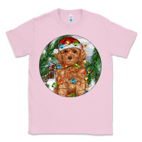 Bubblegum Pink Toy Poodle And Farm Classic Tee - RanaPortraitStore