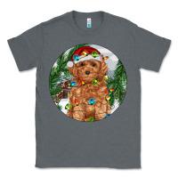 Charcoal Heather Toy Poodle And Farm Classic Tee - RanaPortraitStore