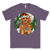 Lavender Toy Poodle And Farm Classic Tee - RanaPortraitStore