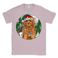 Lilac Toy Poodle And Farm Classic Tee - RanaPortraitStore