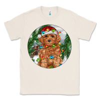 Natural Toy Poodle And Farm Classic Tee - RanaPortraitStore