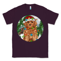 Plum Toy Poodle And Farm Classic Tee - RanaPortraitStore