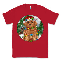 Red Toy Poodle And Farm Classic Tee - RanaPortraitStore