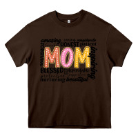 Chocolate Brown mom Heavy Core Tee - JahusDesignShop