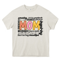 Cream mom Heavy Core Tee - JahusDesignShop